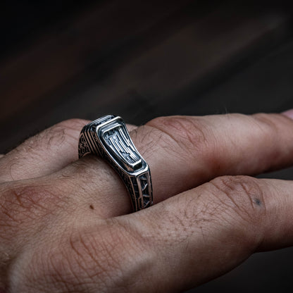 Silver Titan Ring