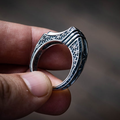 Silver Titan Ring