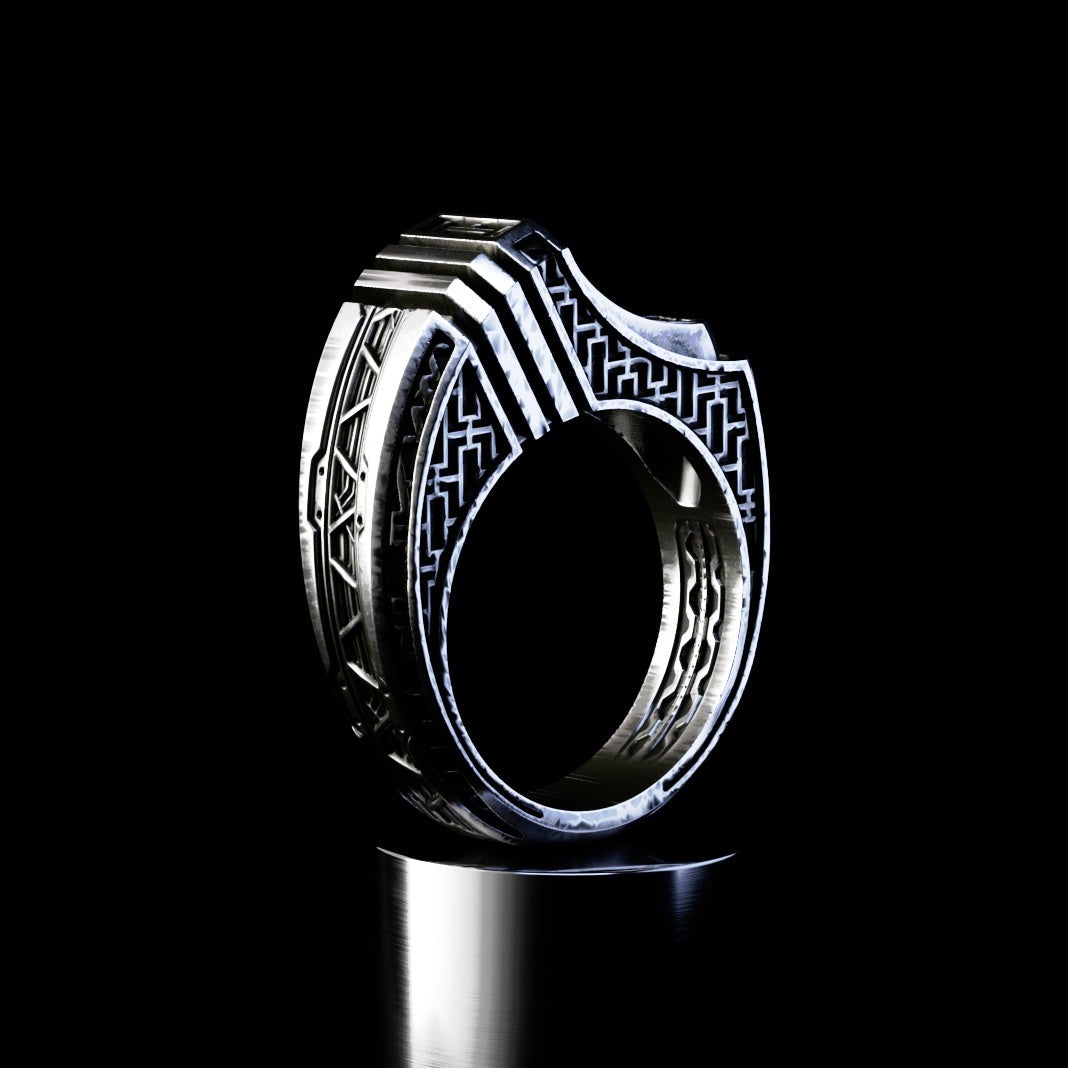 Silver Titan Ring