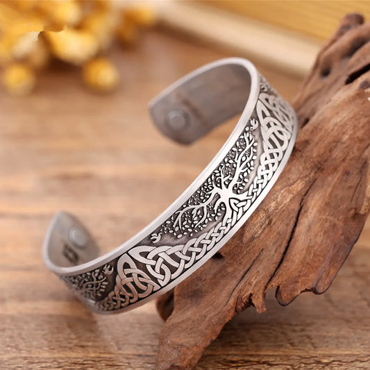 Yggdrasil Cuff Bracelet