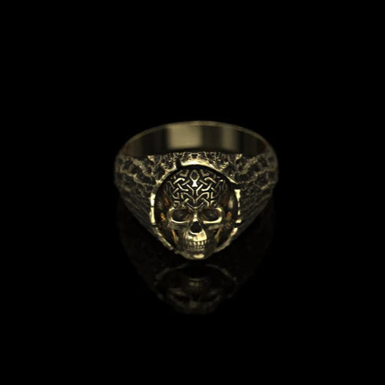 Druid Skull Ring