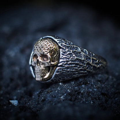 Druid Skull Ring