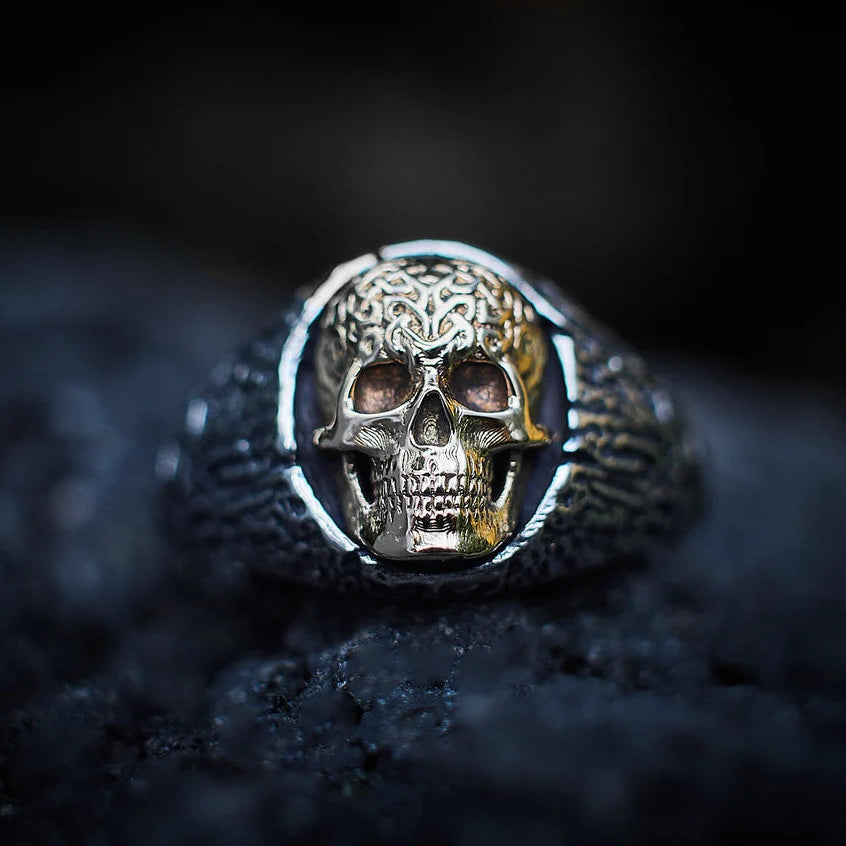 Druid Skull Ring