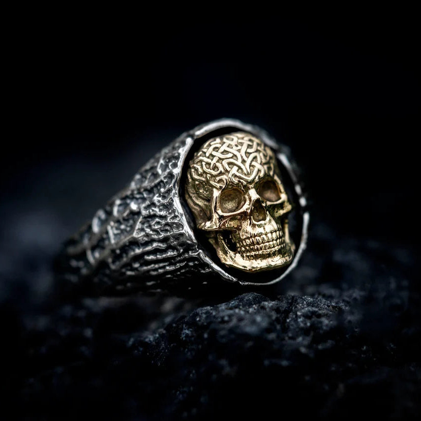 Druid Skull Ring