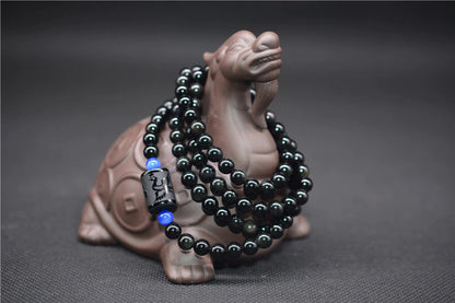 Rainbow Obsidian Multiwrap Bracelets - Empire of the Gods