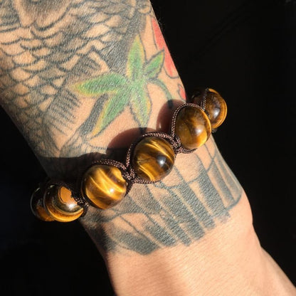 Tiger Eye Mala Bracelet - Empire of the Gods