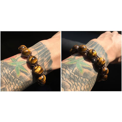 Tiger Eye Mala Bracelet - Empire of the Gods