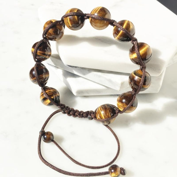 Tiger Eye Mala Bracelet - Empire of the Gods