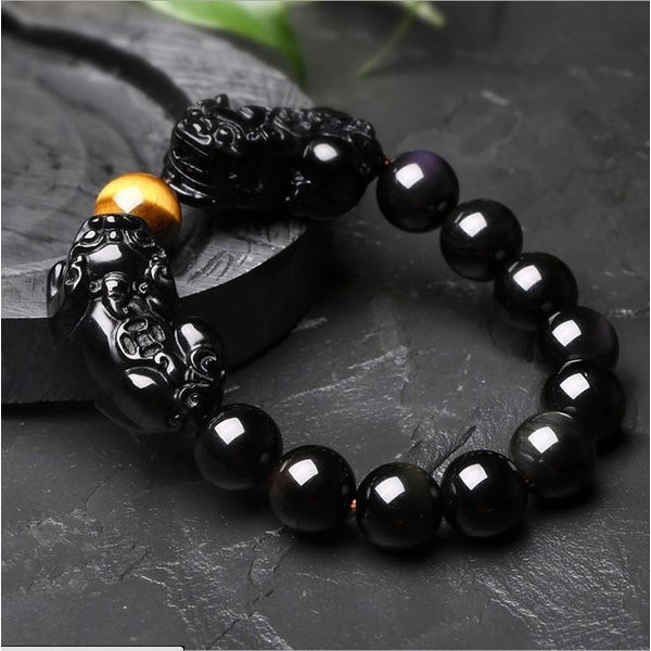 Shop Blessed Black Obsidian Pixiu Bracelet with great discounts and prices  online - Jan 2024 | Lazada Philippines