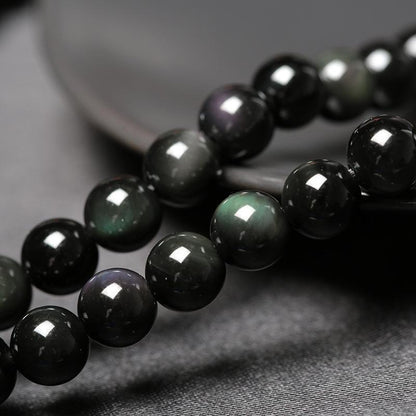 Rainbow Obsidian Multiwrap Bracelets - Empire of the Gods