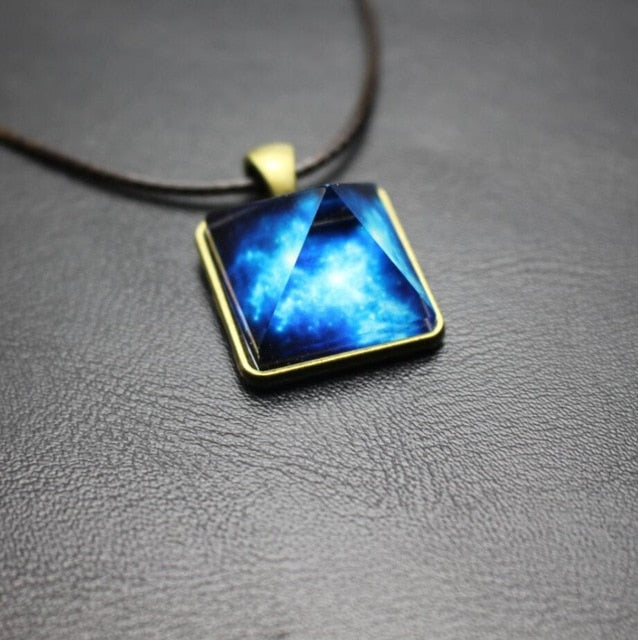 Glowing Stardust Crystals Pendant Necklaces - Empire of the Gods