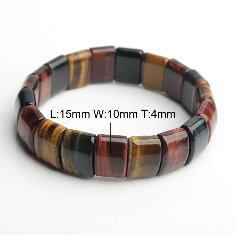 Colorful Tiger Eye Bracelet - Empire of the Gods