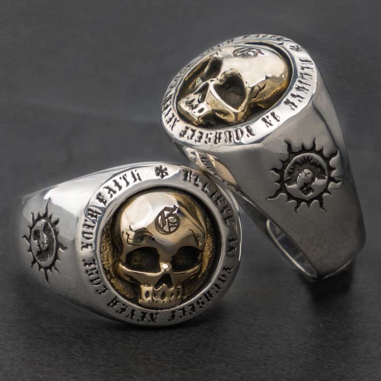 Templar Skull Ring - Empire of the Gods