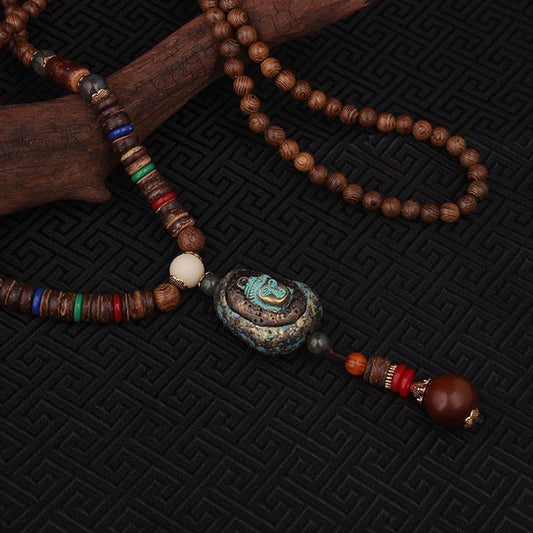 Nepali Buddha Necklace - Empire of the Gods