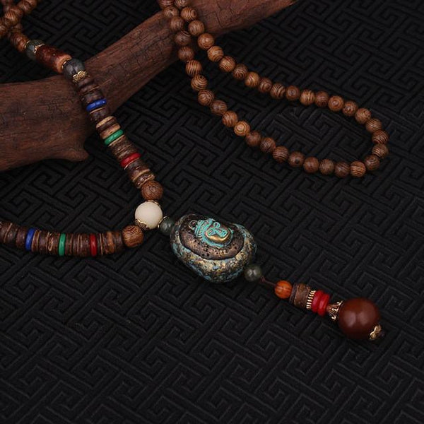 Nepali Buddha Necklace - Empire of the Gods