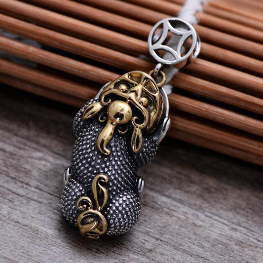 925 Sterling Silver Pixiu Pendant - Empire of the Gods