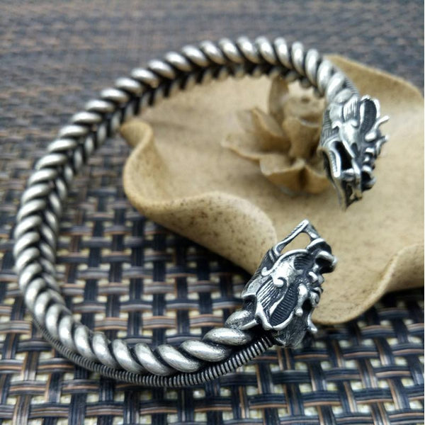 Dragon Bracelet, Silver Bracelet for Man or Women