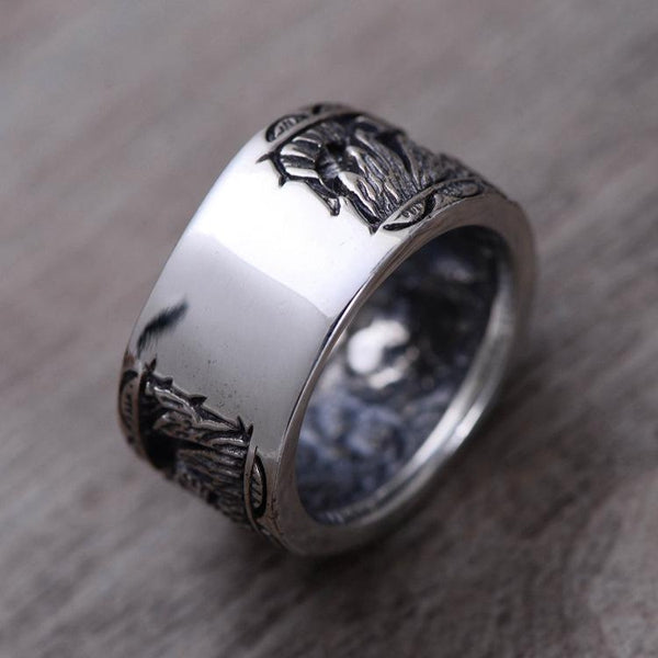 925 Sterling Silver Sunrise Ring - Empire of the Gods