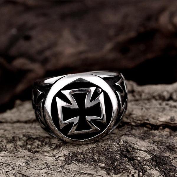 Knights templar clearance cross ring