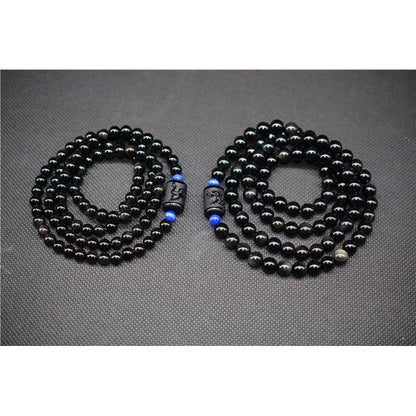 Rainbow Obsidian Multiwrap Bracelets - Empire of the Gods