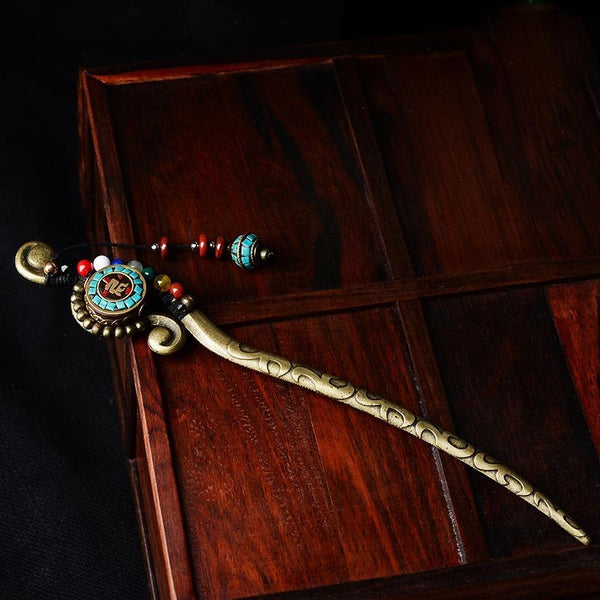 Nepal Hair Stick - Empire of the Gods