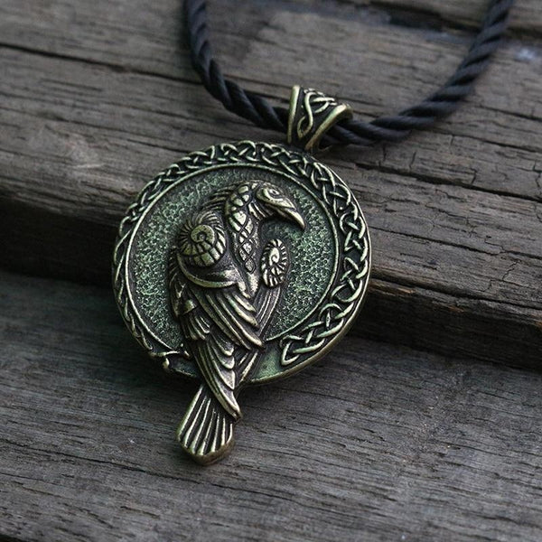 Odin's Raven Necklace - Empire of the Gods