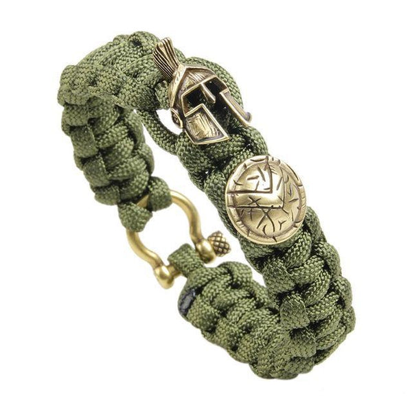 Spartan Paracord Bracelet - Empire of the Gods