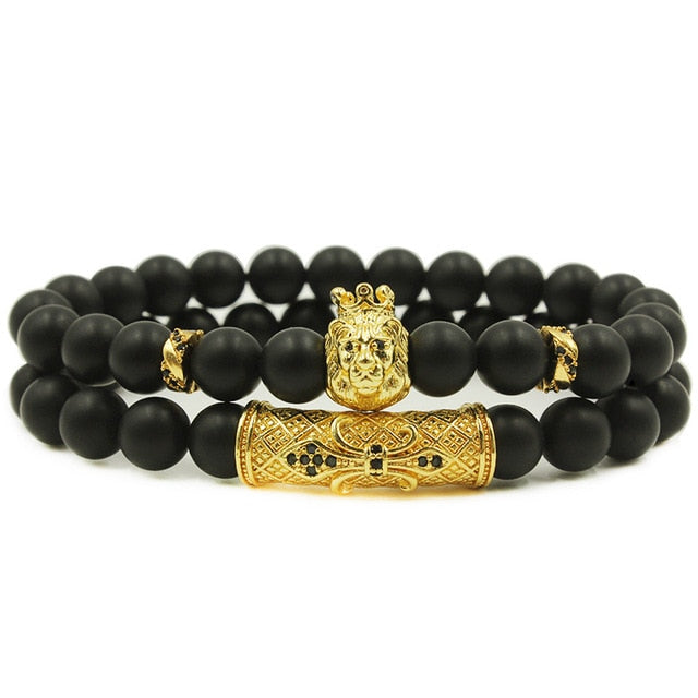 Royal Lion Bracelets - Empire of the Gods