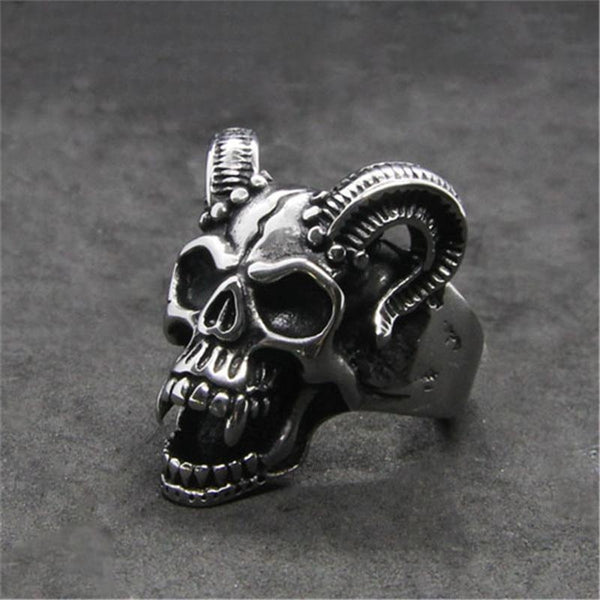 Evil Damn Skull Ring - Empire of the Gods