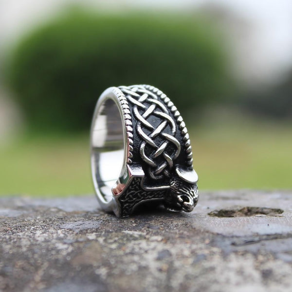 Bear Mjolnir Ring - Empire of the Gods